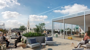50 Finsbury Square rooftop