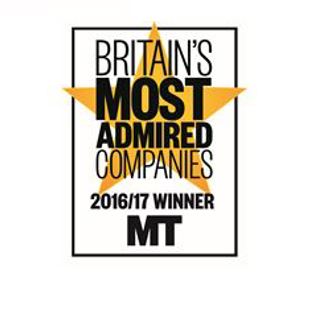 Britain's Most Admired Companies 2016