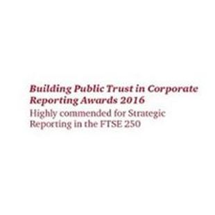 PwC's Building Public Trust in Corporate Reporting Awards 2016