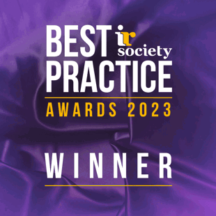 The Investor Relations Society Best Practice Awards 2023