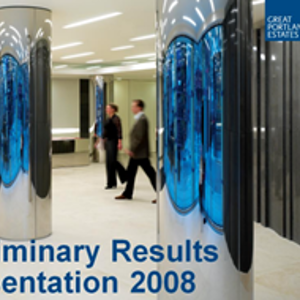 Preliminary results presentation 2008