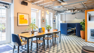 Dufours shared space meeting table