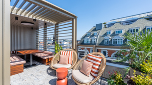 Kent House Roof terrace